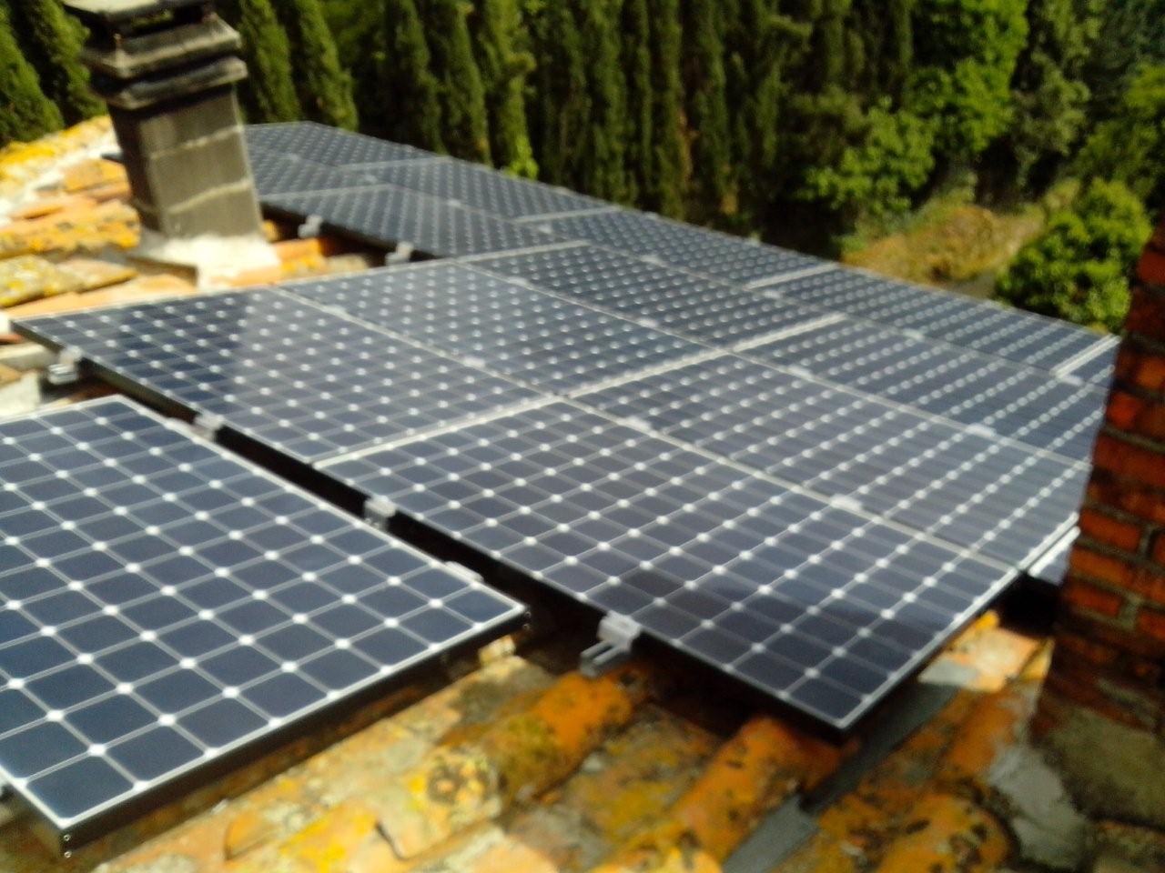 Impianto fotovoltaico Lightland-SunPower a Sitorni, Arezzo Lombardia