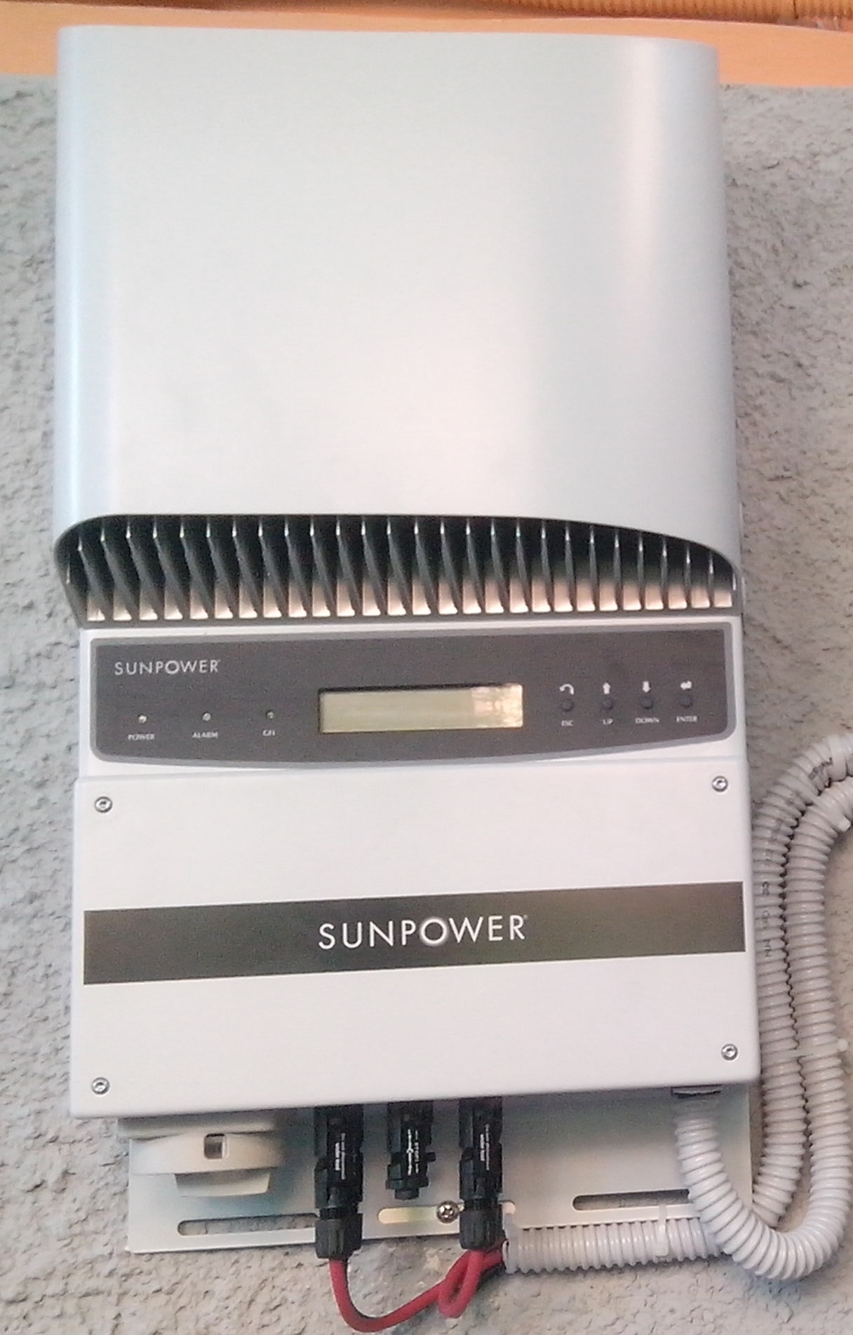 Inverter con brand SunPower Power One